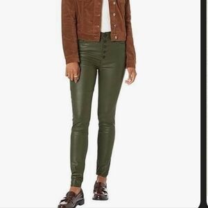 NWOT Kut From The Kloth Mia High-rise Slim Fit Skinny in Olive, sz 4